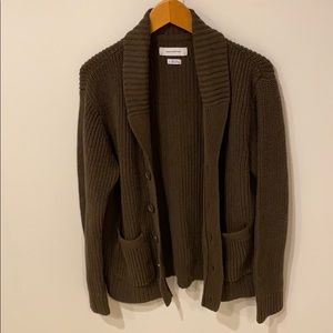 Cardigan men’s sweater from Urban Outfitters.